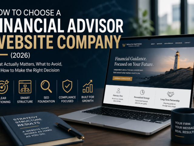 How to Choose a Financial Advisor Website Company (2026)