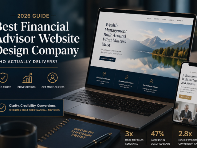 Best Financial Advisor Website Design Company (2026): Who Actually Delivers?